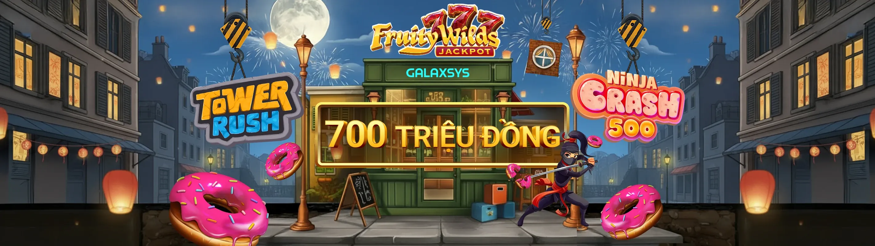 Banner Web Chính Thức Q8bet với các trò chơi cá cược trực tuyến